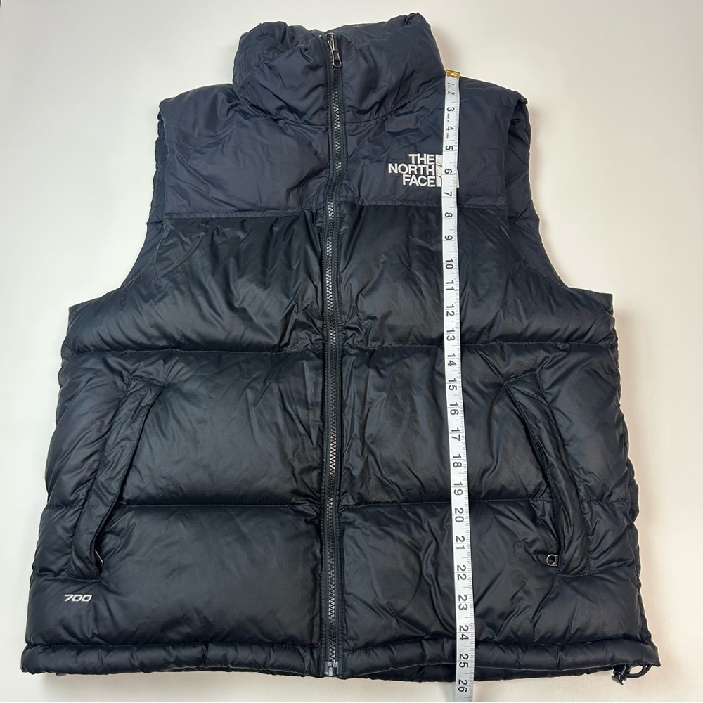 North Face Mens Puffer Vest Size M Two Tone Black & Navy